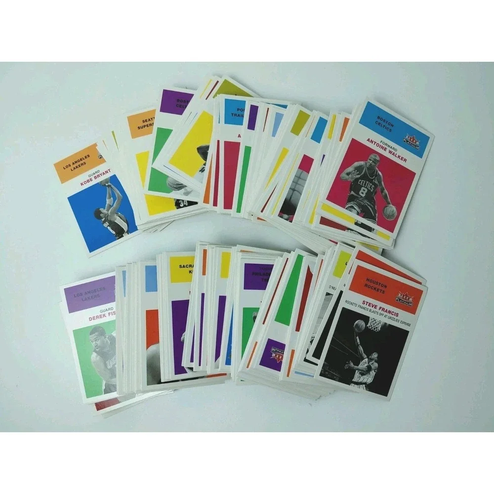 LOT of 188 Fleer Platinum 2000-01 NBA‎ Trading Cards #13-213 Incomplete